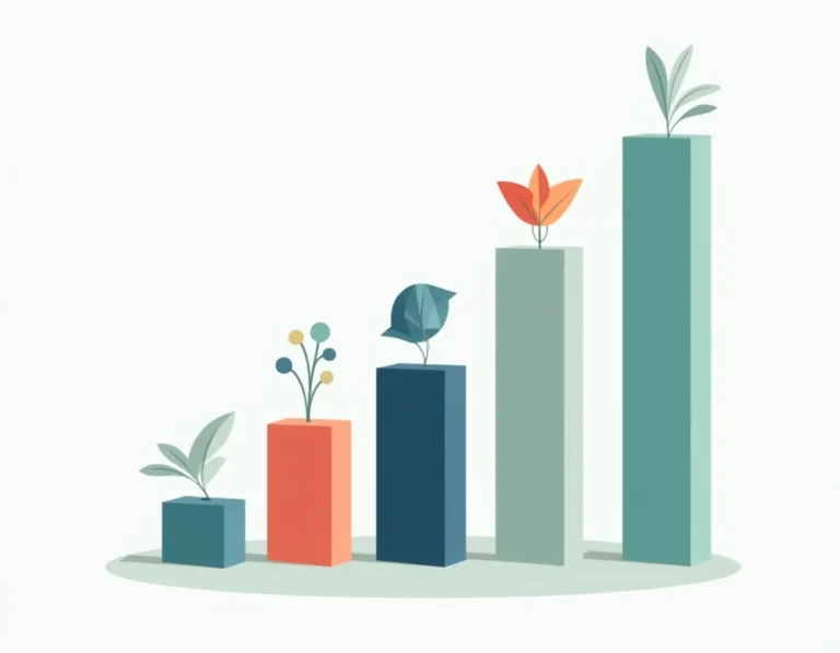 Five foundational pillars representing essential content marketing KPIs for service businesses