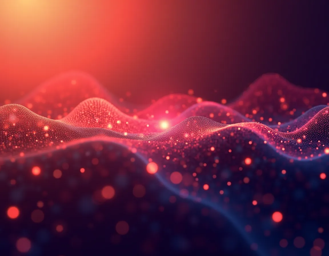 Sound waves transforming into neural network patterns representing voice profile analysis technology