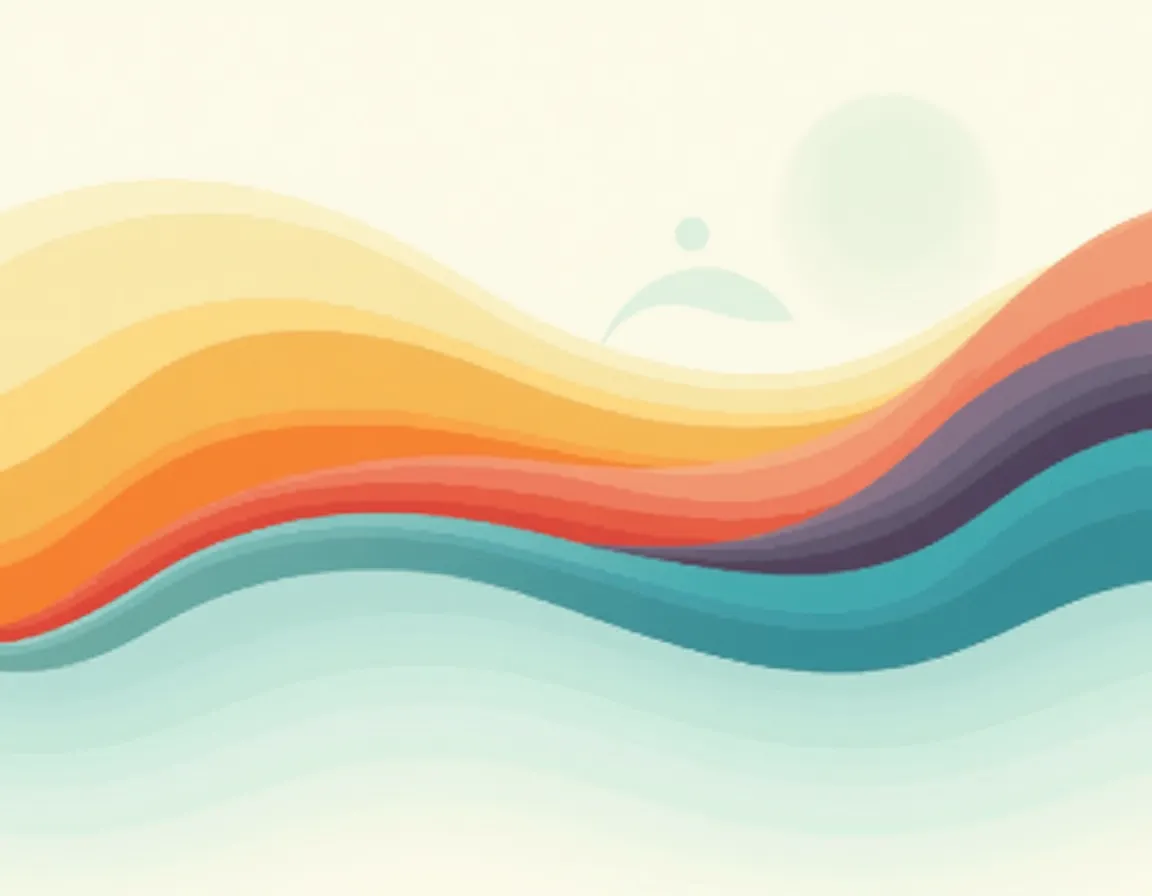 Three seasonal business zones illustrated with distinct color palettes and abstract patterns representing strategic phases