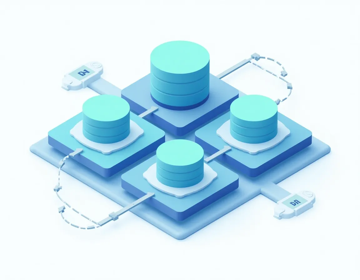 Database sharding architecture with distributed nodes and resource allocation pathways across multiple clusters