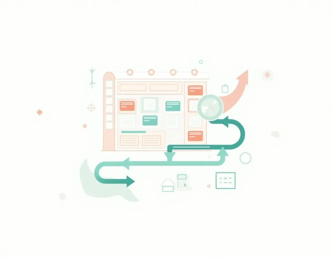 Automated content workflow transforming irregular publishing into consistent systematic output through organized processes